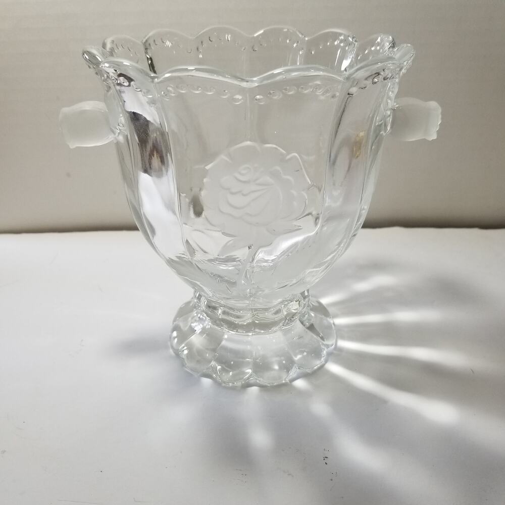 Large Imperlux lead crystal vase  8.1470